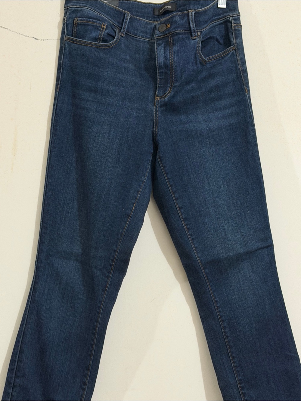 Ann Taylor Women's Deep Indigo Straight-Leg Jeans